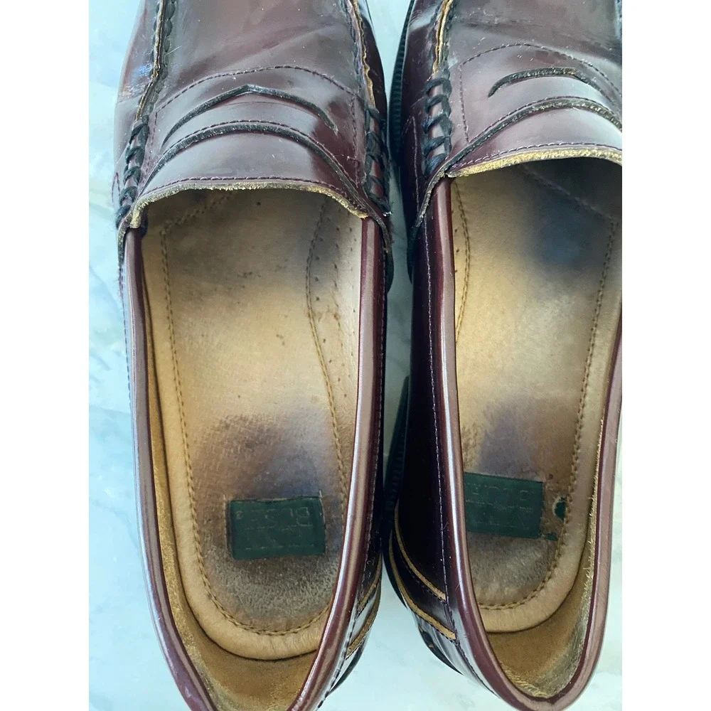 Nunn Bush Leather Loafer Dress Shoes Slip On Comfort Classic Office 11M Preowned